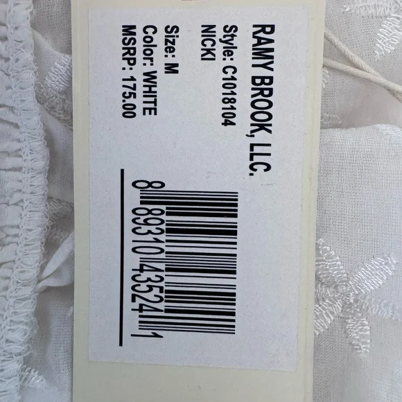 Ramy Brook White Lace Camisole - Picture 6 of 6